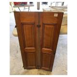 41"X21" SOLID WOOD BI FOLD DOOR SMALL