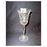 ETCHED 17 CORDIAL GLASSES 5.75" H