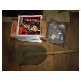 CAMP SHOVEL, ZERO HOOD WINTER LINER, CHEF TRAYS