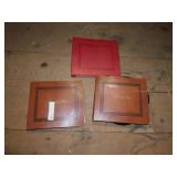 3 RECORD ALBUMS MOSTLY FULL OF RECORDS FROM THE