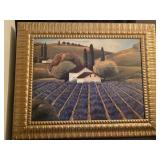 OIL ONBOARD FARM BARN SCENE CALL PAINTED WOOD