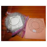 15 ROSE DESIGN LUNCHEON PLATES