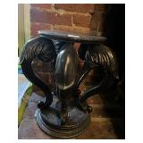 15" H FERN STAND W/ 5 TURNED LEGS COMPOSITION