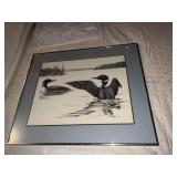 BONNIE SWARBRICK 56/300 - DUCK WATER SCENE 20" H