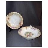 PORCELAIN BOWLS PROV. SACE. E S GERMANY BOWL F.K.