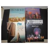 4 HARDBACK COFFEE TABLE BOOKS, 3 ABOUT PITTSBURGH