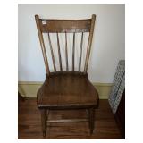 ANTIQUE PLANK BOTTOM CHAIR