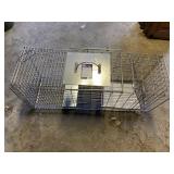 MEDIUM ANIMAL TRAP 32X10X15, NEW UNUSED WITH