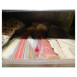 FABRIC PIECES IN BINS