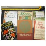 6 VINTAGE BOOKS ON GARDENING