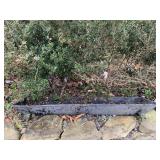 CAST IRON TROFT FEEDER 4FT W X 12" D X 6" H