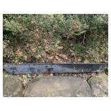 CAST IRON TROFT FEEDER 4FT W X 12" D X 6" H