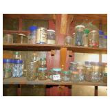 JARS W/ NUTS/BOLTS, ETC.
