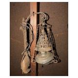 2 PENDANT WALL SCONCES. 11"