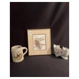 CHERUB VASE WITH 2 SECTIONS, 2 RELIEF CARVED