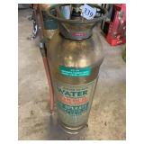 BRASS BELL SYSTEM E-7 WATER FIRE EXTINGUISHER