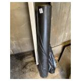 ROLL OF BLACK LANDSCAPING TARP, PLASTIC, 36"