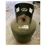 PROPANE TANK, FEELS ABOUT 1/2 FULL