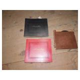 3 RECORD ALBUMS MOSTLY FULL OF RECORDS FROM THE