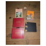 3 RECORD ALBUM BOOKS WITH 45S, MYSTERY BOOK AND