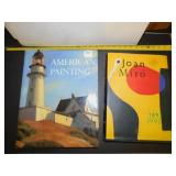 2 LARGE COFFEE TABLE BOOK JOAN MIRO AND AMERICAN