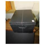 LARGE HOME OFFICE FILE STORAGE BOX WITH LID,