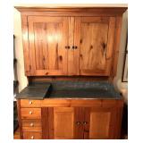 ANTIQUE STEP BACK DRY SINK FROM MT. JOY PA