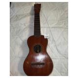 UKULELE ORIGINAL TAG INSIDE 21" L WITH INLAY 4