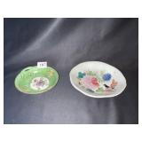 ENAMELED JAPAN BOWL W/ HANDLES 6", CHINA HAND