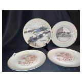 CASTLETON - PA RR STATION PLATE, GORHAM "THE