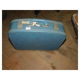 SMALL BLUE SUITCASE, 18X12X5