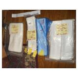 22+ ASSORTED LARGE NAPKINS, A FEW HAVE POSSIBLE