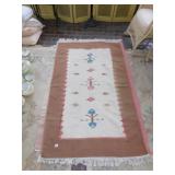 67X42 WOOL TAPESTRY RUG/BLANKET/WALL HANGING WITH