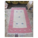 72X44 WOOL TAPESTRY RUG/BLANKET/WALL HANGING WITH
