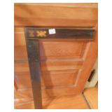 HEAVY ANTIQUE T-SQUARE 32" X 17" W/ INLAY