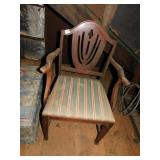 CAPTAINS DINNING CHAIR, 38X22