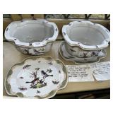 CHINESE ORIENTAL EXPORT PLANTERS WITH LINERS,