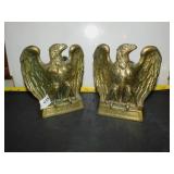 1968 BRASS COLONIAL VIRGINIA EAGLE STATUES 1776