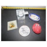 SPODE TRINKET DISH 4", DUQUESNE INCLINE ORNAMENT,