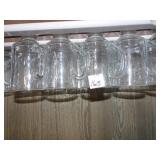 12 GLASS ETCHED MUGS