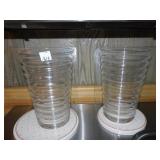 2 VASES 11"