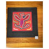 KAY DEE HANDPRINTS 100% PURE LINEN 28" X 17" TWO