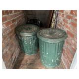 2 GALVANIZED BUCKETS
