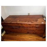 CEDAR CHEST LIFT TOP 48" W X 21" D X 21" H