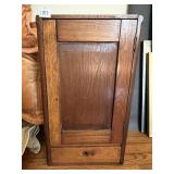 ANTIQUE CABINET 21" H X 12" W X 10.5" D PLUS