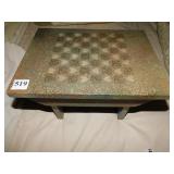 PAINTED FOOT STOOL MODERN