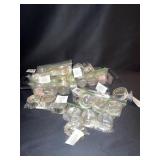 40 NAPKIN RINGS INCLUDING SILVERPLATE