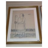 DININNO DRAWING 9-25-65 - 30" H X 24" W