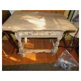 PRIMITIVE 1 DRAWER TABLE 30HX38W, 25.5D,