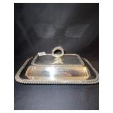 COVERED SERVER SILVERPLATE HALLMARK 2939 W/ LID